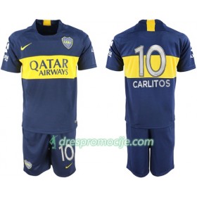 Boca Juniors Dres Carlitos 10 Dječji Domaći 2018/19 Kratkih Rukava
